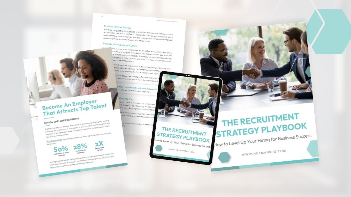 The Recruitment Strategy Playbook banner