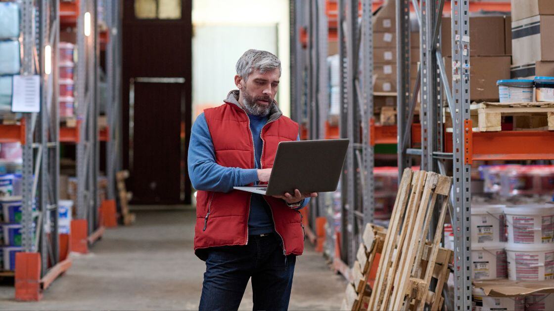 Building Materials Distributor at Work